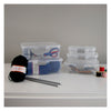 REGENT PLASTIC PINKI STORAGE BOX CLEAR & GREY, 2.2LT (240X280X80MM)