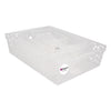 REGENT STOREAWAY HOME/OFFICE CLEAR PLASTIC BASKET MEDIUM, 255X185X85MM