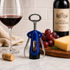 BAR BUTLER WING CORKSCREW PLASTIC BLUE WITH BLACK BASE