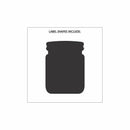 REGENT WRITE-ON CHALKBOARD LABEL SET 22 PIECES,  (20 LABELS, 1 LIQUID CHALK PEN, 1 CHALK STICK)