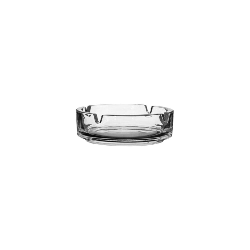 REGENT ASHTRAY CLUB ROUND GLASS STACKABLE - CATERING, (100MM DIAX30MM)