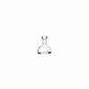 REGENT GLASS PERFUME BOTTLE SQUARE TAPERED WITH BALL STOPPER, 50ML (80X52X52MM)