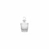 REGENT GLASS PERFUME BOTTLE TAPERED EMBOSSED WITH BALL STOPPER, 140ML (88X65MM DIA)