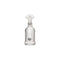 REGENT GLASS PERFUME RIBBED BOTTLE WITH SHELL STOPPER, 200ML (174X63MM DIA)