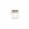 REGENT ROUND HERMETIC GLASS CANISTER WITH CLIP-SEAL METAL LID, 500ML (103X110MM DIA)