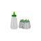 REGENT PLASTIC TEAR DROP SAUCE BOTTLE NATURAL 6 PACK, (250ML)