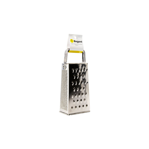 REGENT KITCHEN GRATER 4-SIDED CHROME PLATED, (210X65X90MM)