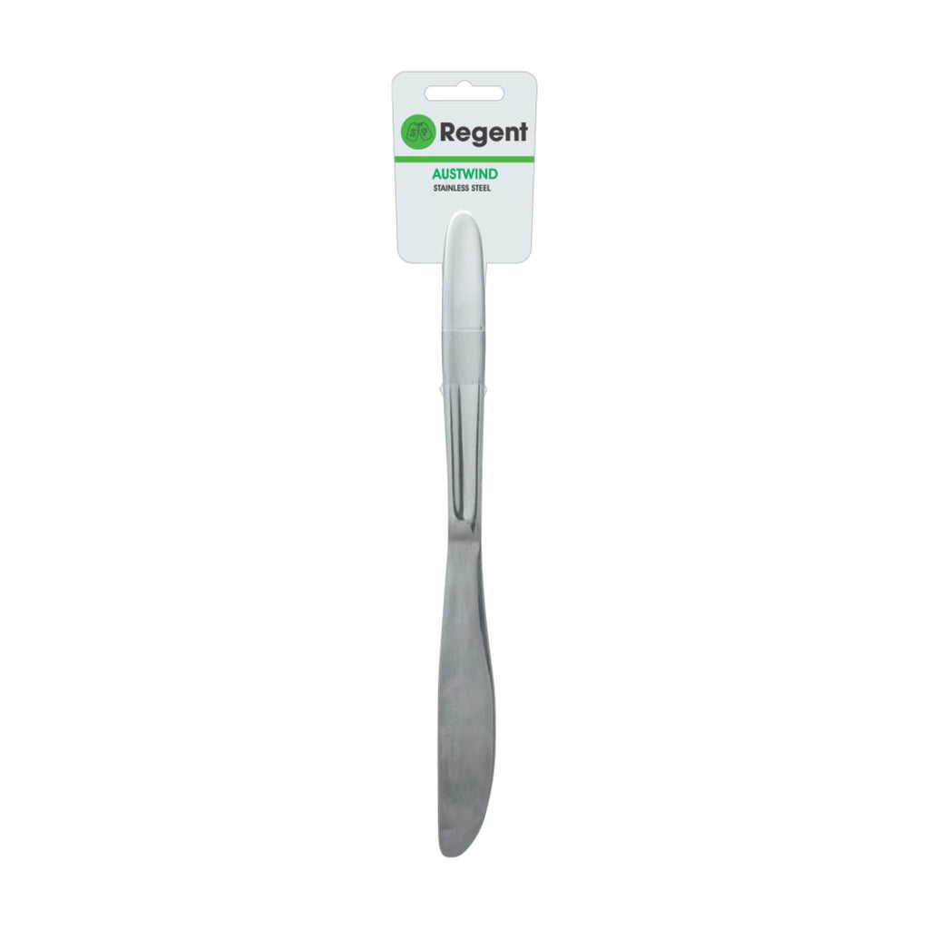 REGENT CUTLERY AUSTWIND (ELOFF) TABLE KNIFE ST STEEL, 2PK