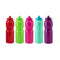 BOTTLE PLASTIC SPORTEC 5 SOLID ASST. COLOURS PURPLE, PINK, TURQUOISE, RED, GREEN, (750ML)