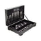 ST. JAMES CUTLERY KENSINGTON 88 PIECE SET IN WOODEN CANTEEN