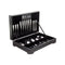 ST. JAMES CUTLERY OXFORD 88 PIECE SET IN WOODEN CANTEEN