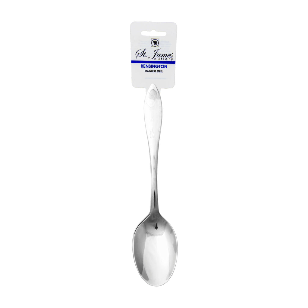 ST. JAMES CUTLERY KENSINGTON TABLE SERVING SPOON 2PK HANG CARD