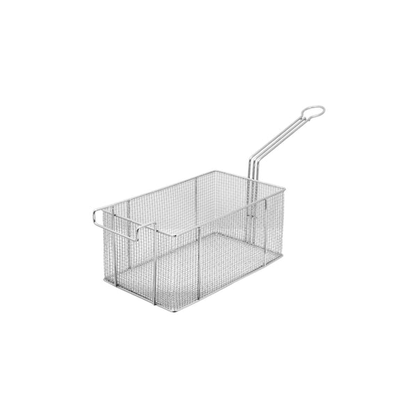 REGENT CHROME CHIP FRYER BASKET WITH FRONT SIDE HOOK, (280X170X130MM)