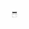 REGENT GLASS HEXAGONAL JAR WITH BLACK LID 12 PACK, 45ML (50X45X45MM)
