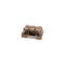 REGENT GLASS ROUND BOTTLES WITH CORK LIDS 6 PACK, 100ML (78X58MM DIA)