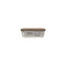 CONSOL VALENCIA RECT. FOOD STORAGE CONTAINER WITH ACACIA LIDS, 1040ML (200X150X70MM)