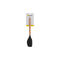 REGENT KITCHEN SPATULA BLACK SILICONE AND OAKWOOD, (340X60MM)
