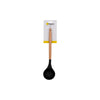 REGENT KITCHEN LADLE BLACK SILICONE AND BEECH WOOD HANDLE, (310X80MM)