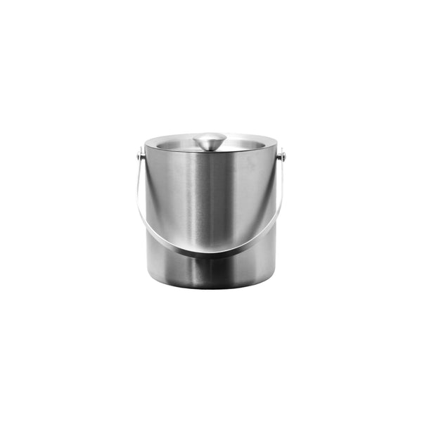 BAR BUTLER DOUBLE WALL ICE BUCKET WITH LID ST STEEL, 1LT (135X150MM DIA)