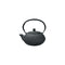 REGENT CAST IRON CHINESE TEAPOT BLACK, (600ML)