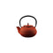 REGENT CAST IRON CHINESE TEAPOT RED, (600ML)