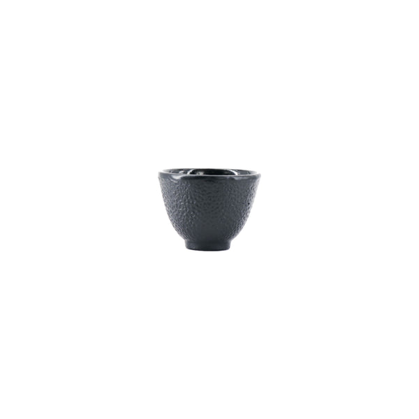 REGENT CAST IRON TEA CUP BLACK, 80ML (50X69MM DIA)