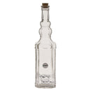 REGENT GLASS VINTAGE STYLE CLASSIC EMBOSSED BOTTLE WITH CORK LID, 1LT (305X75X75MM)