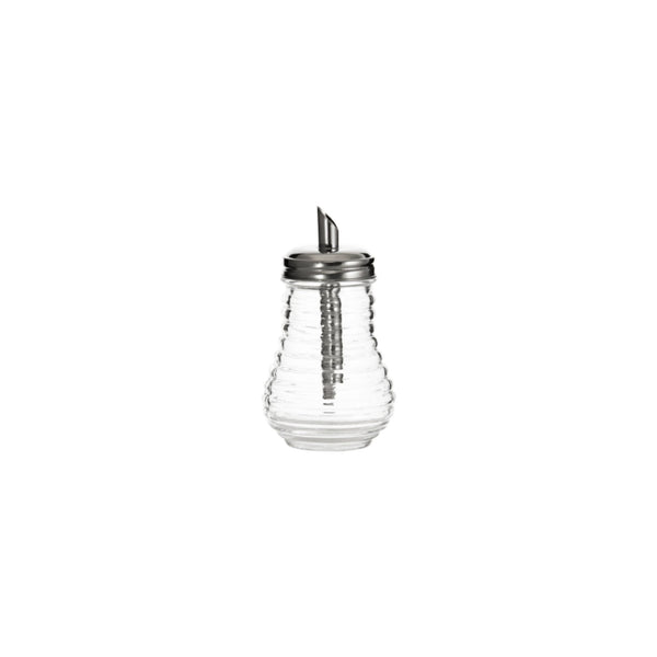 REGENT GLASS SUGAR POURER, 210ML (140MMX70MM DIA)