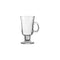 REGENT FOOTED GLASS MUG WITH HANDLE, (240ML) BULK