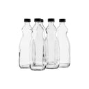 CONSOL UTILITY BOTTLE WITH BLACK LID 6 PACK, 750ML (246X85MM DIA)