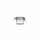 REGENT HERMETIC GLASS CANISTER WITH CLIP SEAL GLASS LID, 175ML (70X80MM DIA)