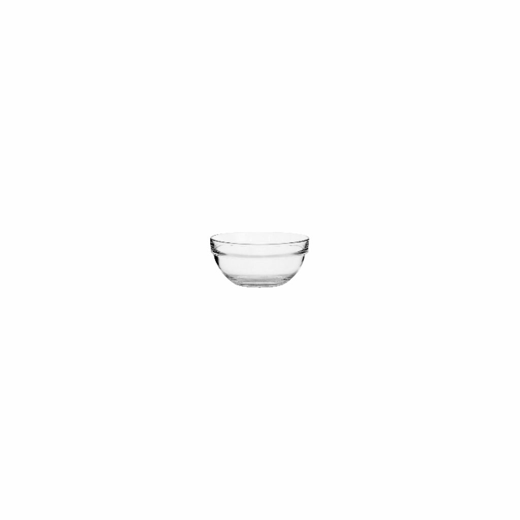 REGENT TEMPERED GLASS BOWL STACKABLE, 40ML (30X60MM DIA)