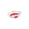MARINEX OPALINE OVAL ROASTER MEDIUM, 1LT (316X251X198)