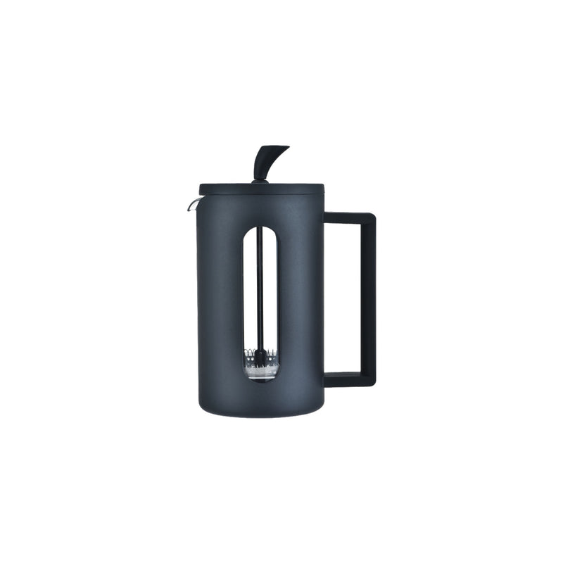 REGENT MILANO COFFEE PLUNGER WITH BLACK PLASTIC FRAME 6 CUP, (600ML)