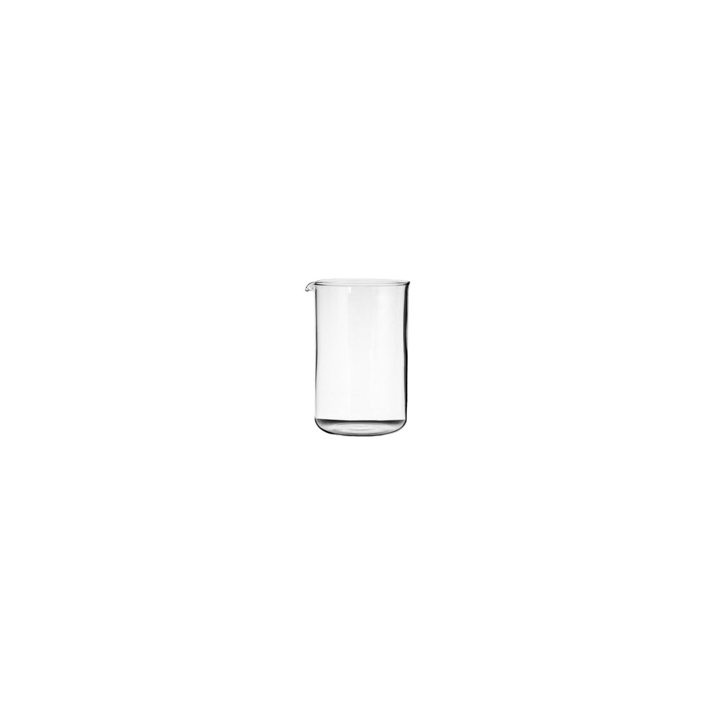 REGENT COFFEE PLUNGER REPLACEMENT GLASS BOROSILICATE, (350ML) FOR 21833