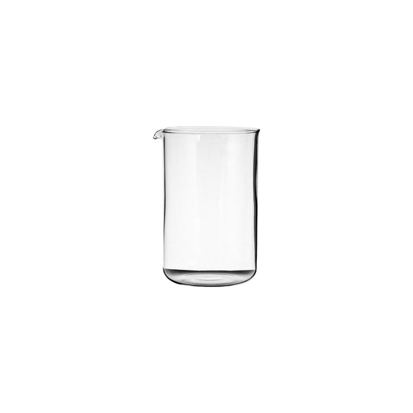 REGENT COFFEE PLUNGER REPLACEMENT GLASS BOROSILICATE, (90MM DIA) FOR 21831