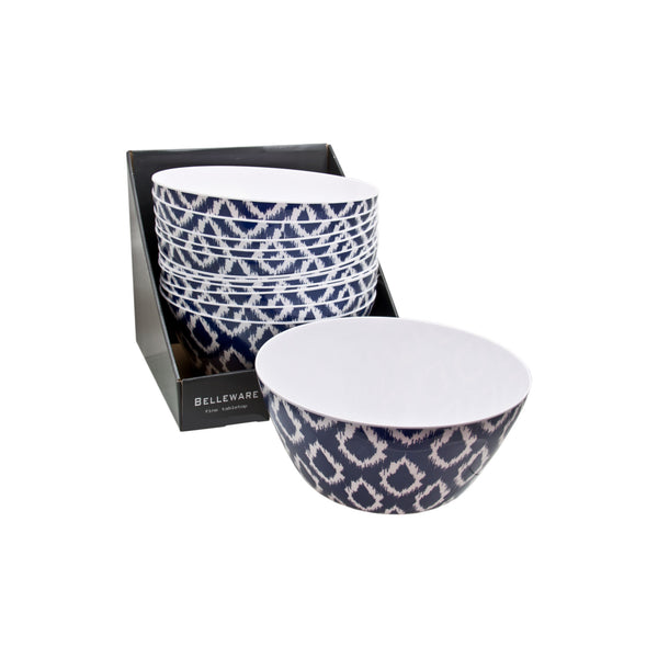 MELAMINE SALAD BOWL NAVY WILD, 3LT (254MM DIAX120MM)