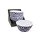 MELAMINE SALAD BOWL NAVY WILD, 3LT (254MM DIAX120MM)
