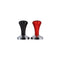 REGENT COFFEE TAMPER STAINLESS STEEL ASST. BLACK/RED  COLOURS, (100X57.5MM DIA)