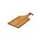 REGENT BAMBOO RECT. PADDLE CUTTING BOARD WITH RING, (375X200X12MM)