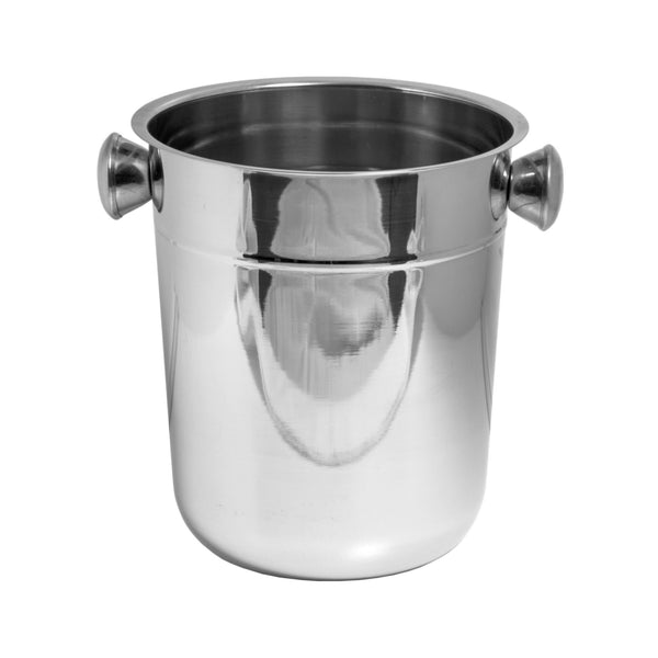 BAR BUTLER CHAMPAGNE ICE BUCKET WITH KNOB HANDLES STAINLESS STEEL, 8LT (260X225MM DIA)