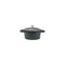 REGENT COOKWARE CAST IRON ROUND MINI POT WITH LID, 240ML (140/100MM DIAX50MM)