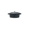 REGENT COOKWARE CAST IRON OVAL MINI POT WITH LID, 350ML (178/128X103X50MM)