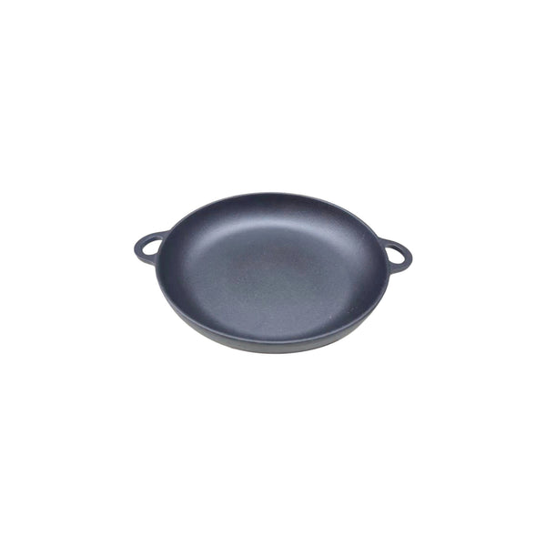 REGENT COOKWARE CAST IRON PAN WITH 2 HANDLES, (248X205MM DIAX45MM)