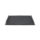 REGENT KITCHEN SLATE RECT. SERVING TRAY WITH HANDLES, (400X200MM)