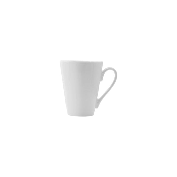 REGENT V-SHAPE NBC SUPER WHITE COFFEE MUG, 320ML (103X85MM DIA)