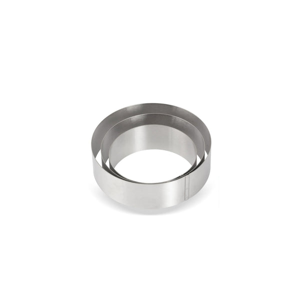 REGENT BAKEWARE ROUND DESSERT CUTTERS 3 PIECES, (60/80/100MM DIA)