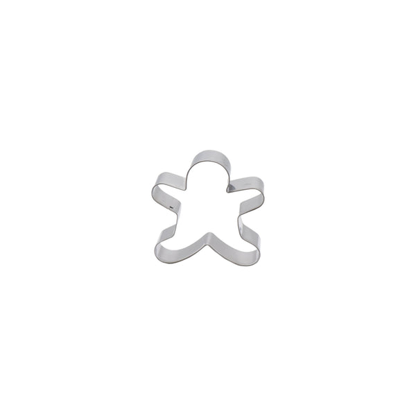 REGENT BAKEWARE COOKIE CUTTER GINGERBREAD MAN ST STEEL, (80X80MM)