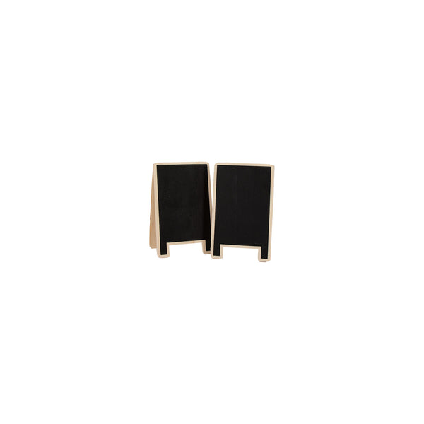 REGENT WOODEN A FRAME CHALKBOARD STANDS 2PCS, (120X75MM)