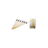 REGENT DISPOSABLE BAMBOO PICKS WITH SILVER BEADS 50PCS, (150MM)